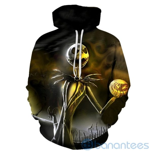 The Nightmare Before Christmas Jack Skellington Christmas All Over Printed 3D Hoodie Product Photo