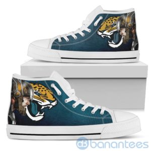 Thor Head With Logo Of Jacksonville Jaguars High Top Shoes Product Photo