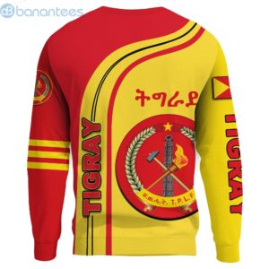 Tigray In Me Soul Red And Yellow All Over Printed 3D Sweatshirt Product Photo