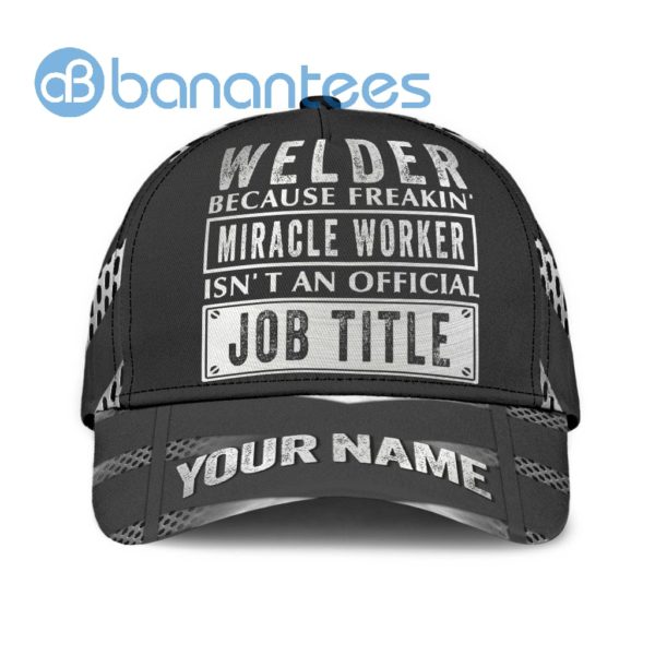 Welder Customized Name All Over Printed 3D Cap Product Photo