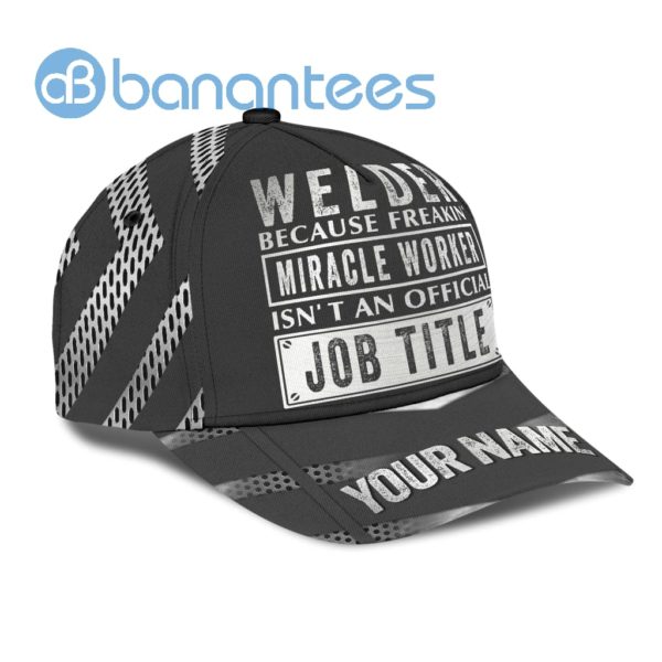 Welder Customized Name All Over Printed 3D Cap Product Photo