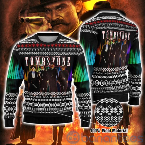Tombstone Ugly Christmas All Over Printed 3D Shirt Product Photo