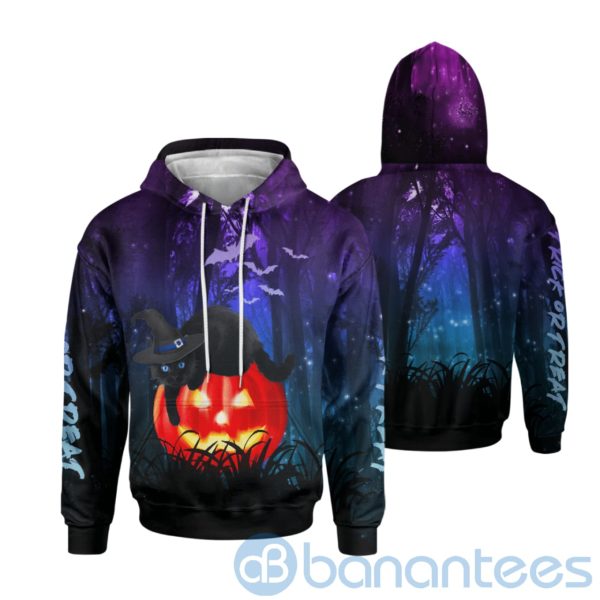 Trick Or Treat Halloween All Over Printed 3D Hoodie Product Photo