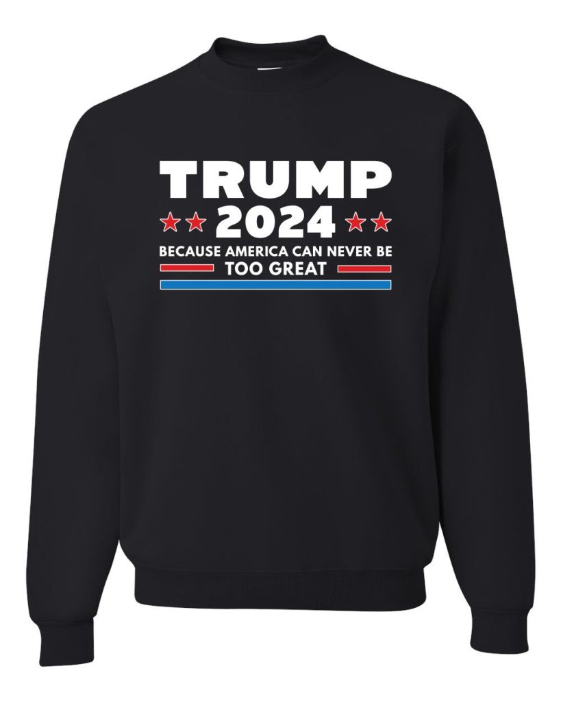 3 Christmas T-shirts printed with trump text 2024
