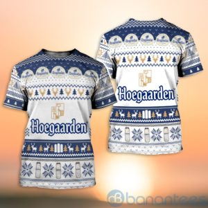 Ugly Christmas Hoegaarden All Over Printed 3D Shirt Product Photo