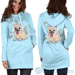 Unipug Pug Lover Hoodie Dress For Women Product Photo