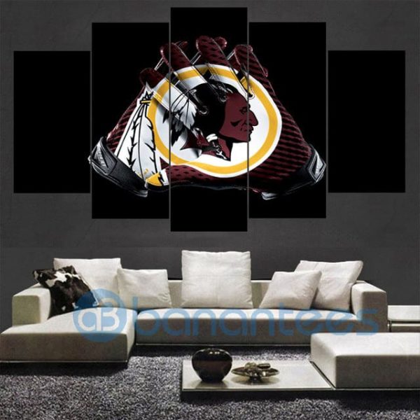 Washington Redskins Wall Art Gloves For Living Room Wall Decor Product Photo