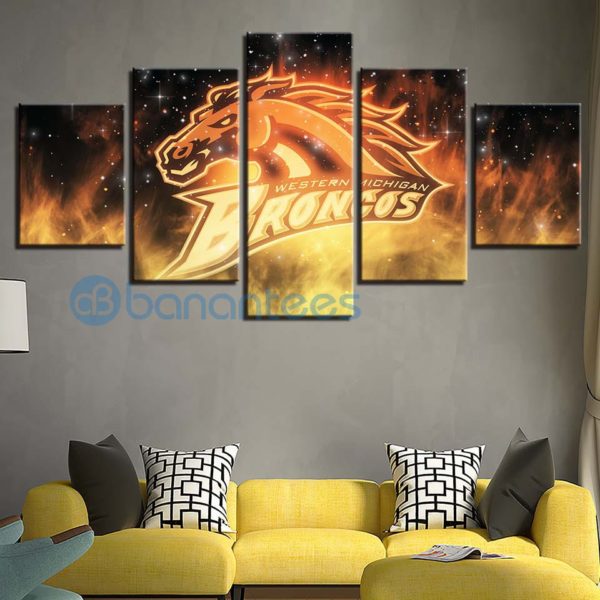 Western Michigan Broncos Wall Art For Living Room Product Photo