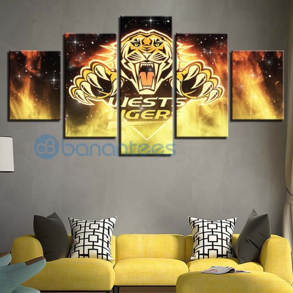 Wests Tigers Wall Art For Living Room Product Photo