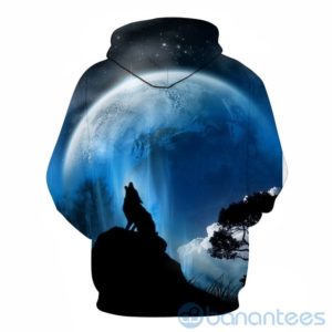 Wild Wolf All Over Printed 3D Hoodie Product Photo