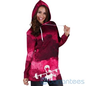 Women Lift Gym Lover Hoodie Dress For Women Product Photo
