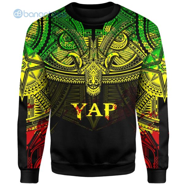 Yap Polynesian All Over Printed 3D Sweatshirt Product Photo