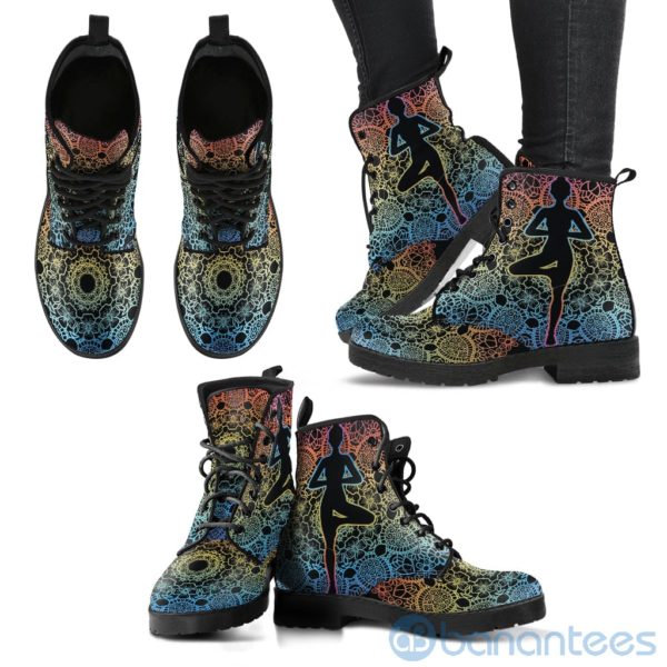 Yoga Lover Leather Boots Product Photo