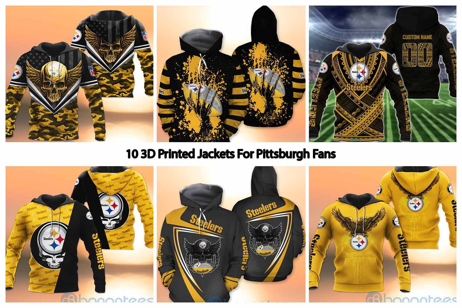 10 3D Printed Jackets For Pittsburgh Fans