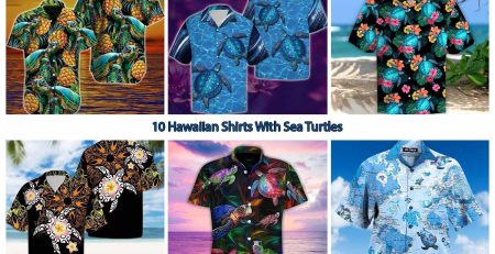 10 Hawaiian Shirts With Sea Turtles