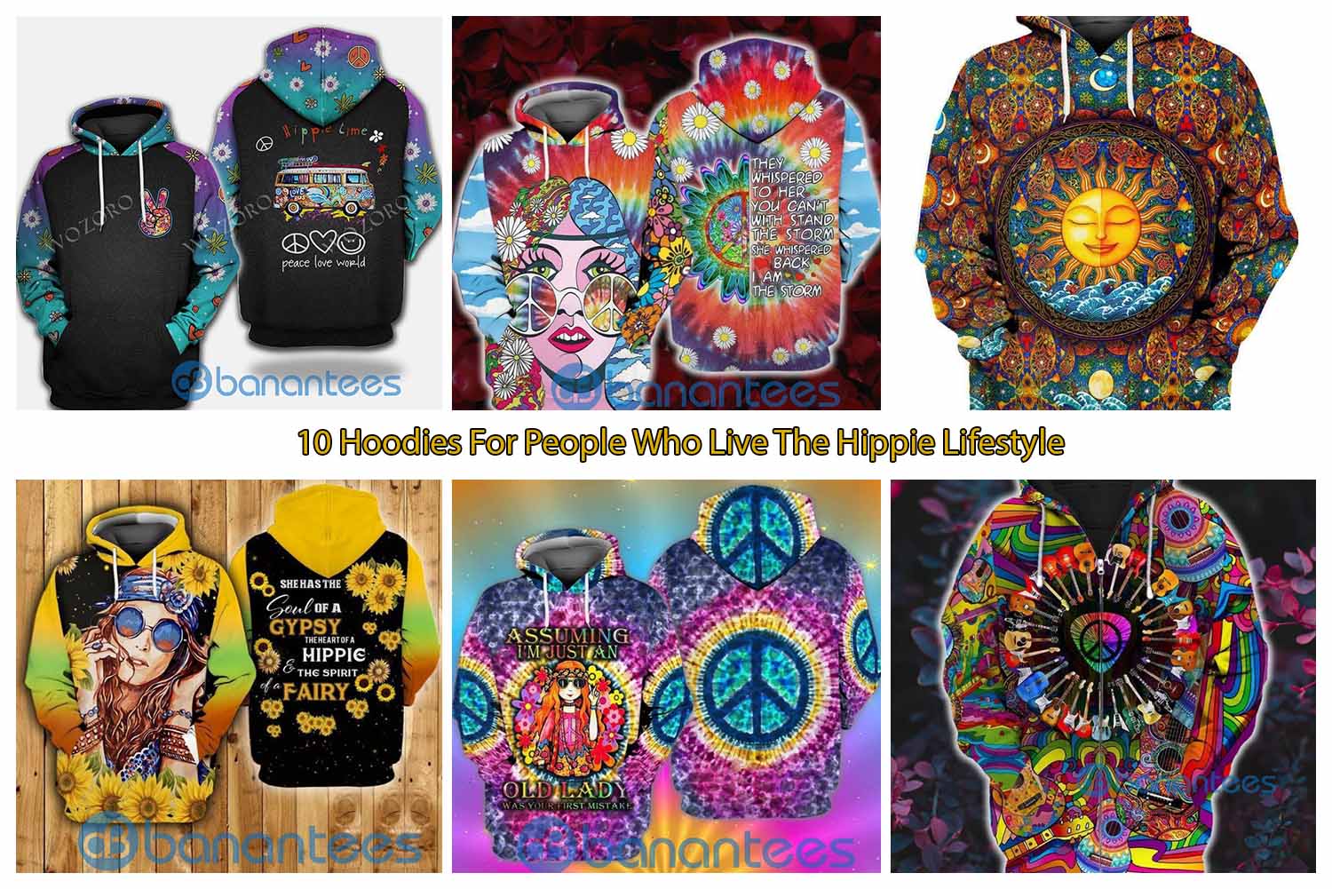 10 Hoodies For People Who Live The Hippie Lifestyle