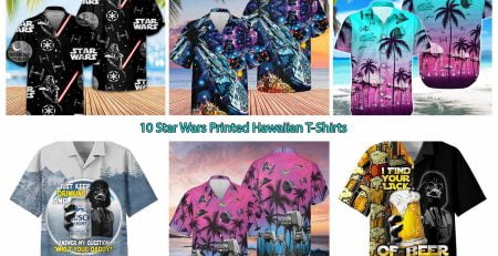 10 Star Wars Printed Hawaiian T-Shirts