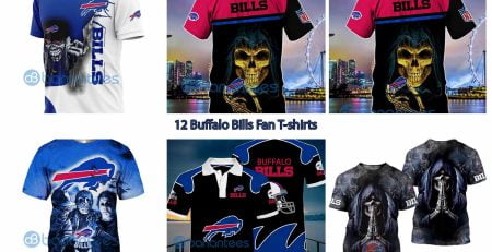 12 Buffalo Bills Fan T-shirts