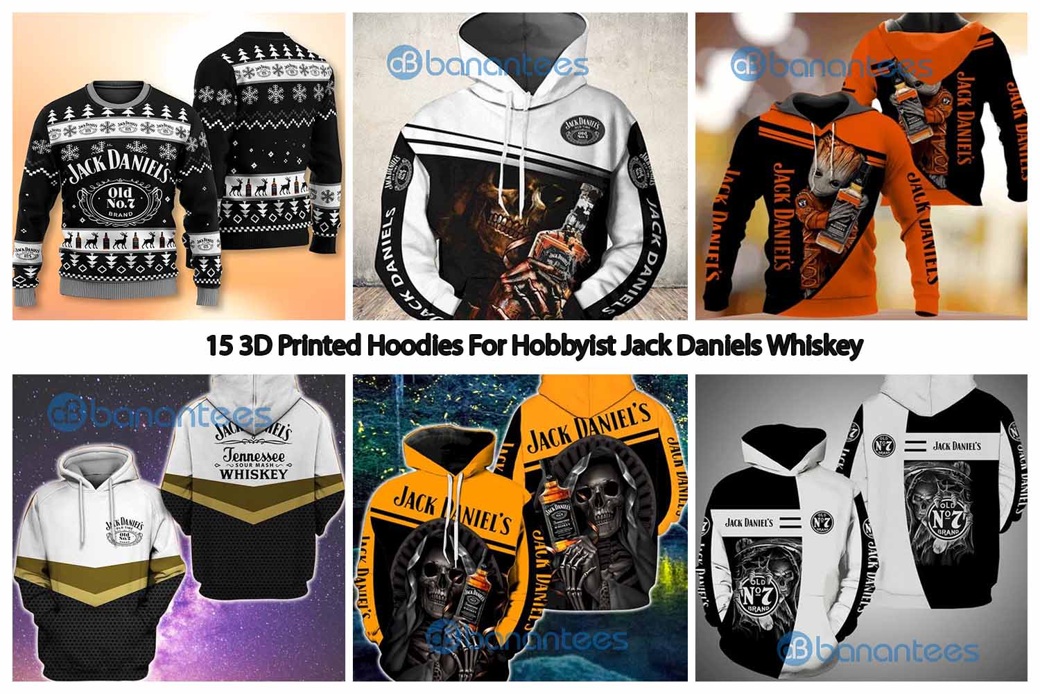 15 3D Printed Hoodies For Hobbyist Jack Daniels Whiskey