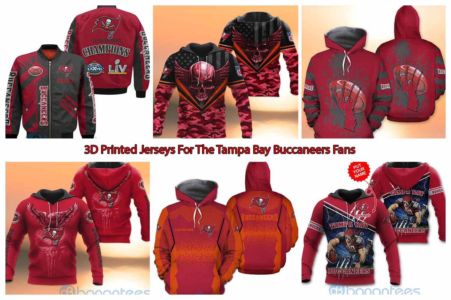 3D Printed Jerseys For The Tampa Bay Buccaneers Fans
