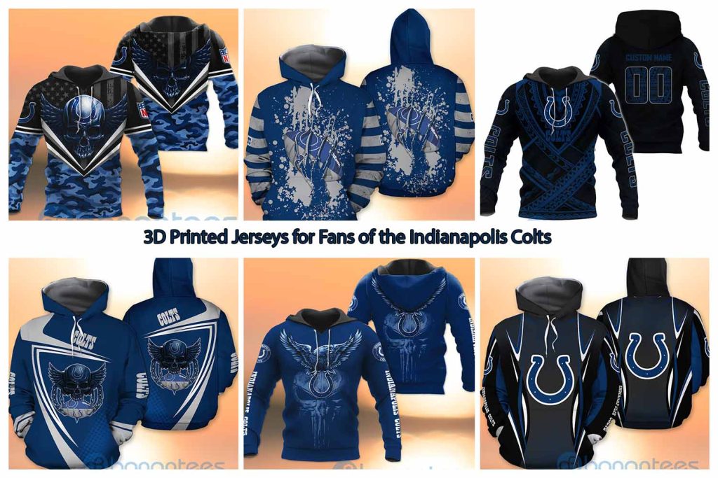 3D Printed Jerseys for Fans of the Indianapolis Colts