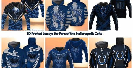 3D Printed Jerseys for Fans of the Indianapolis Colts