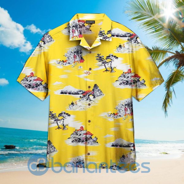 3D Brad Pitt Cliff Booth In Once Up On A Time In Hollywood Hawaiian Shirt Product Photo