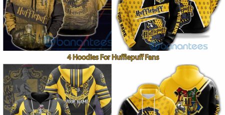4 Hoodies For Hufflepuff Fans