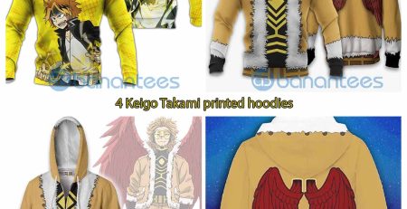 4 Keigo Takami printed hoodies