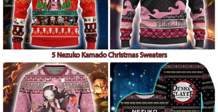 5 Nezuko Kamado Christmas Sweaters