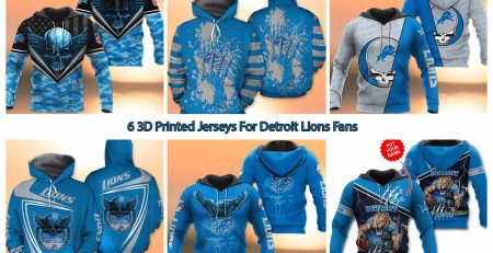 6 3D Printed Jerseys For Detroit Lions Fans