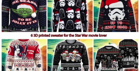 6 3D printed sweater for the Star War movie lover