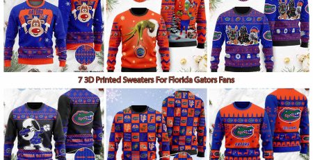 7 3D Printed Sweaters For Florida Gators Fans