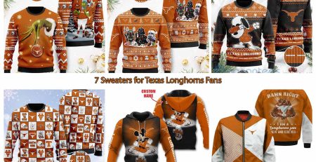 7 Sweaters for Texas Longhorns Fans