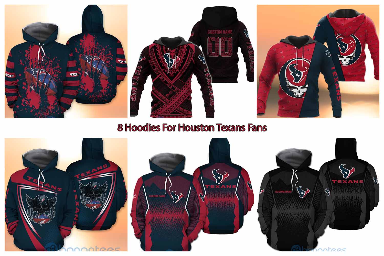 8 Hoodies For Houston Texans Fans