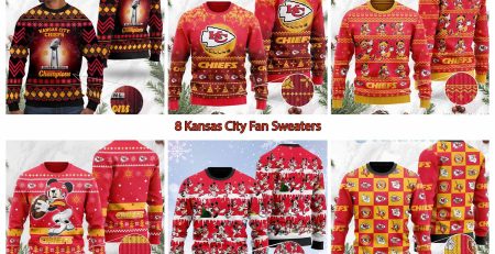 8 Kansas City Fan Sweaters