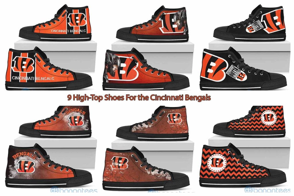 9 High-Top Shoes For the Cincinnati Bengals