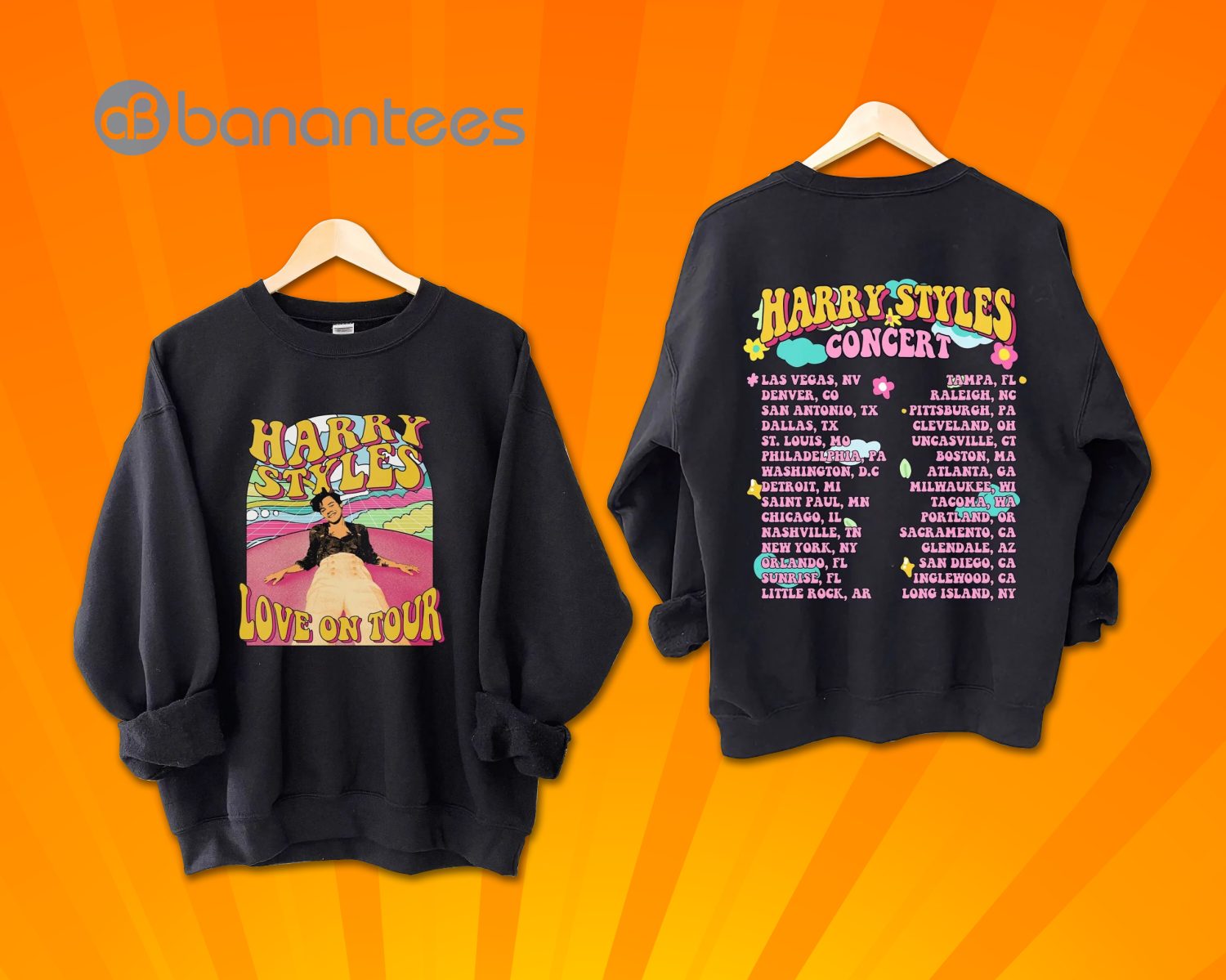 Hot Item Harry Styles Love On Tour Sweatshirt