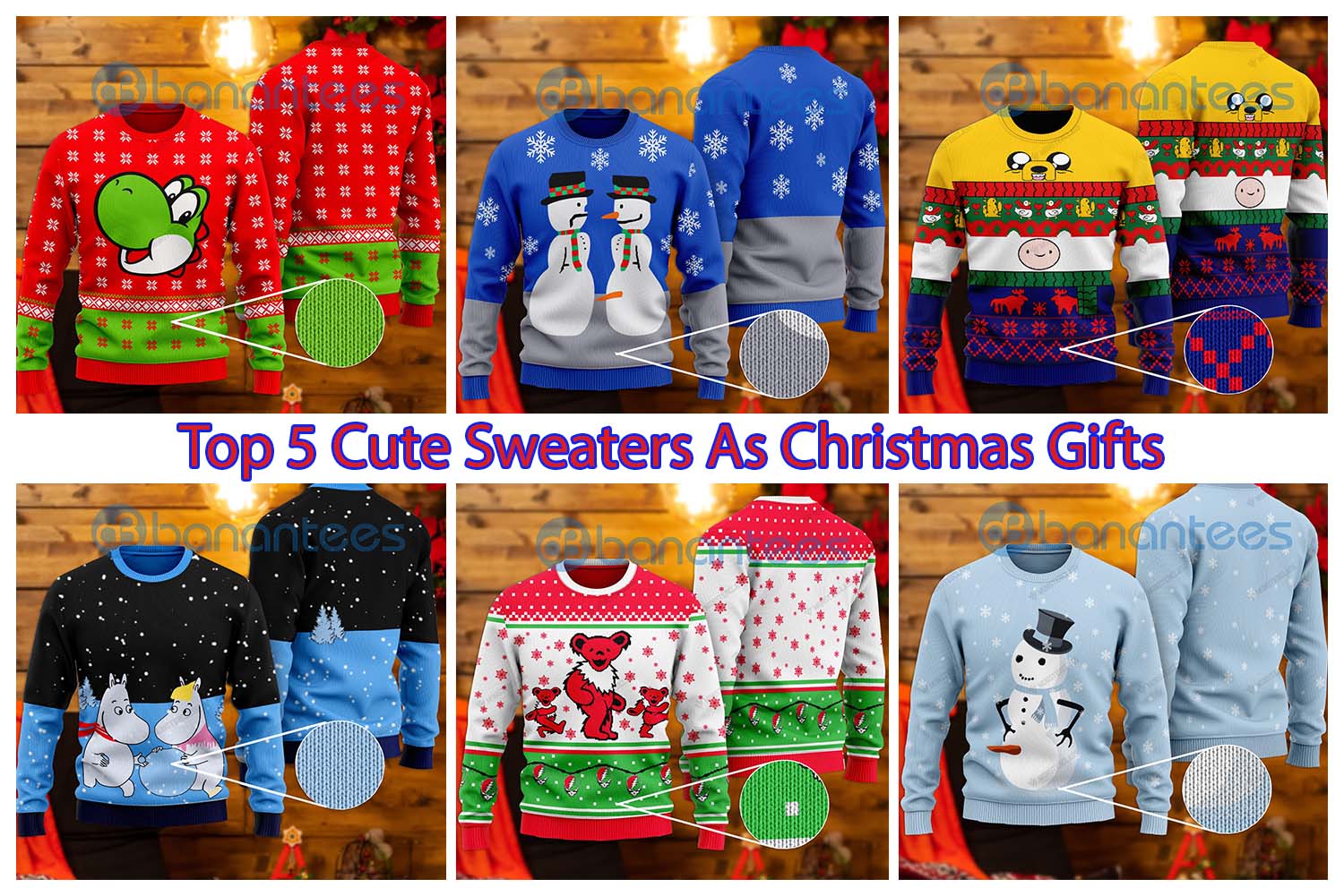 Top 6 Cute Sweaters As Christmas Gifts