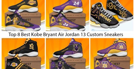 Top 8 Best Kobe Bryant Air Jordan 13 Custom Sneakers