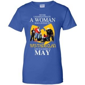 A Woman Who Listens To Wu Tang Clan And Was Born In May T Shirts Hoodie Birthday Gift Product Photo