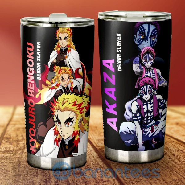 Akaza And Rengoku Tumbler Custom Demon Slayer Anime Gifts Idea For Fans Product Photo