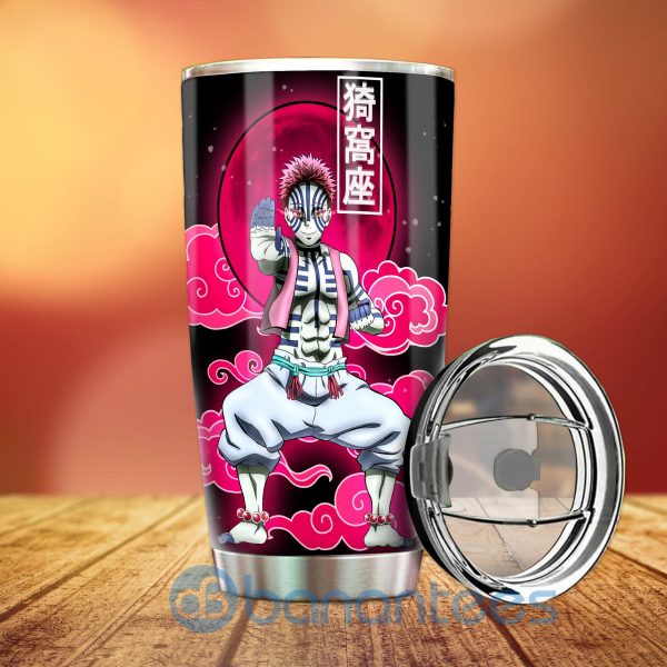 Akaza Tumbler Custom Anime Demon Slayer Gift For Anime Fans Product Photo