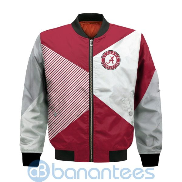 Alabama Crimson Tide Damn Right I Am A Crimson Tide Fan Now And Forever Bomber Jacket Product Photo