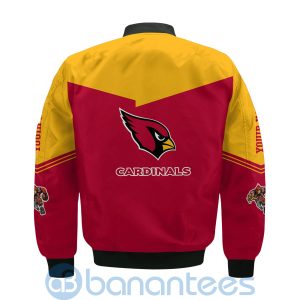 Arizona Cardinals American Football Team Logo Custom Name Bomber Jacket Product Photo