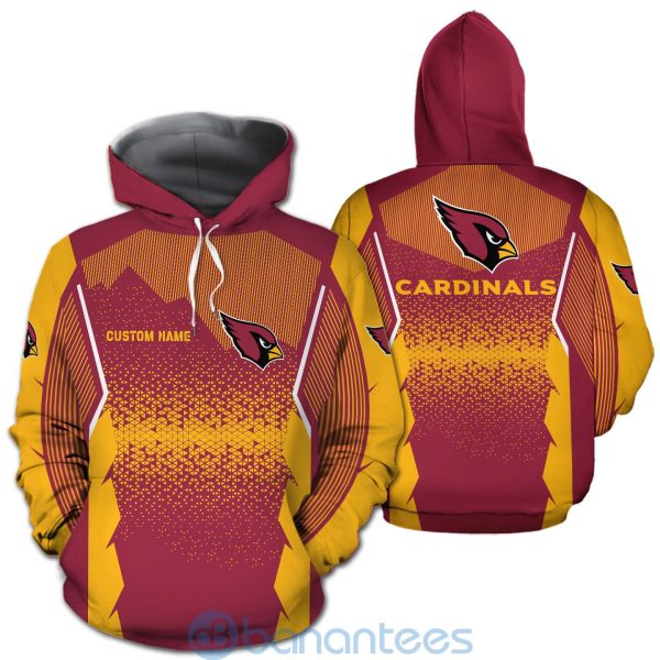 Arizona Cardinals NFL Football Team Custom Name 3D All Over Printed Shirt For Fans Product Photo