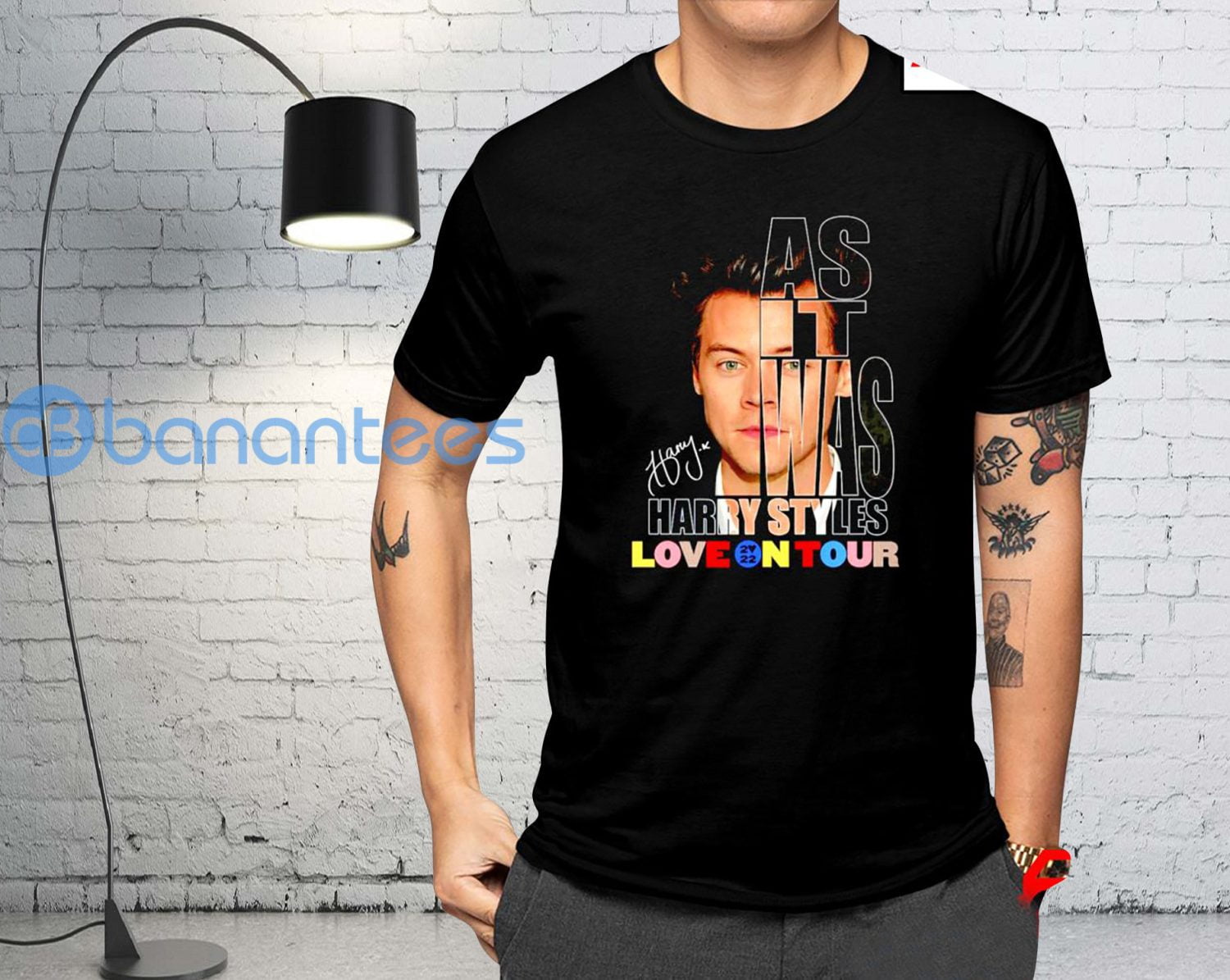 As It Was Harry Styles Love On Tour 2022 Shirt