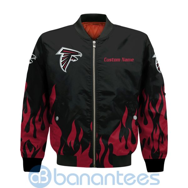 Atlanta Falcons Football Team Logo Disney Mickey Custom Name Bomber Jacket Product Photo