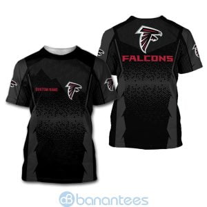 Atlanta Falcons NFL Football Team Custom Name 3D All Over Printed Shirt Product Photo
