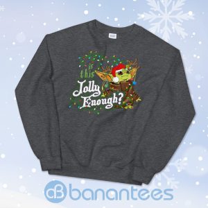 Baby Yoda Is This Jolly Enough Christmas Sweatshirt Product Photo